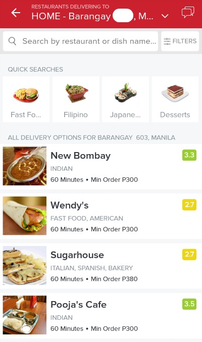 Zomato Online Delivery + New Bombay Restaurant Review - Karen MNL