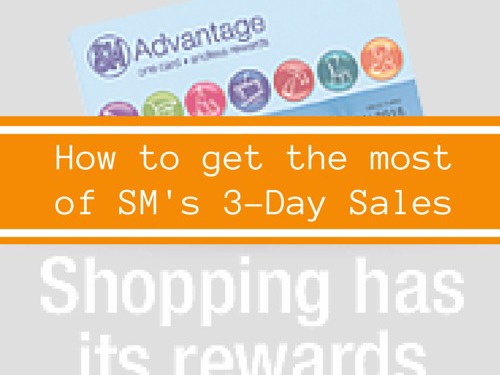 How to get the most of SM’s 3-Day Sales