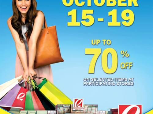 Robinson’s Malls GIANT SALE – Oct. 15-19, 2014
