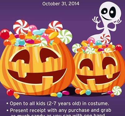 Free Candy for Kids at SM on Halloween! Trick or Treat!