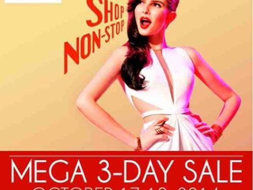 SM Megamall 3-Day Sale + Free Cinnabon from H&M!