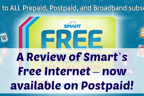 A Review of Smart’s Free Internet – now available on Postpaid!