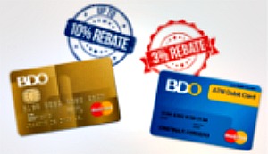 Get instant rebates at SM’s 3-Day Sale with your BDO Credit or Debit Card!