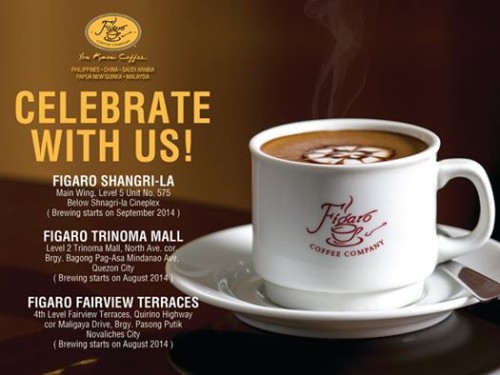 Figaro Coffee P100 OFF for every P300 purchase!