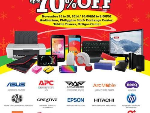 Up to 70% OFF Great Gadget Sale Nov. 26-28, 2014