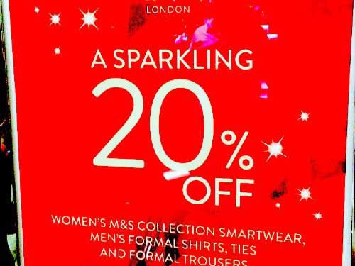 Marks & Spencer 20% OFF on Women’s MS Collection, Men’s Formal