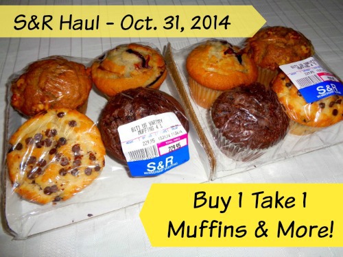 S&R Haul – Muffins on Buy 1 Take 1