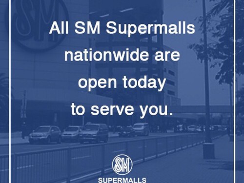 All SM Supermalls Are Open Today #RubyPH