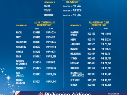 Philippine Airlines Low Fares Sale! The Advantages of Flying PAL