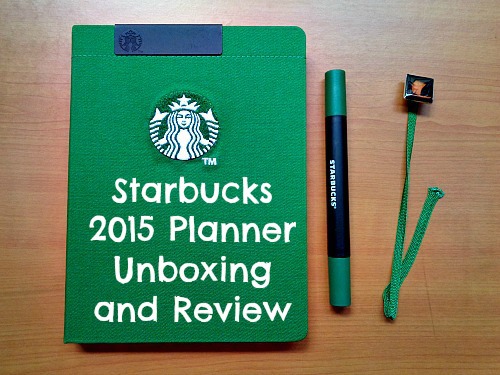 Starbucks 2015 Planner Unboxing & Review