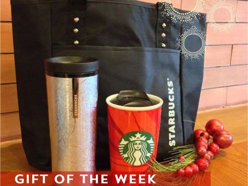 Buy a Starbucks Reversible Tote Bag & Get 20% OFF 2 Christmas Items