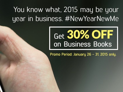 30% OFF Business Books from Buqo #NewYearNewMe
