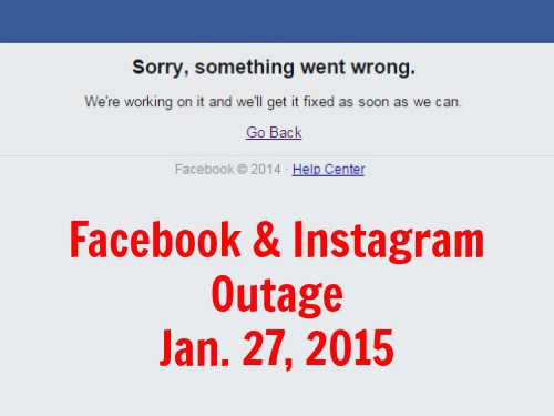 Updated: Facebook and Instagram is down!
