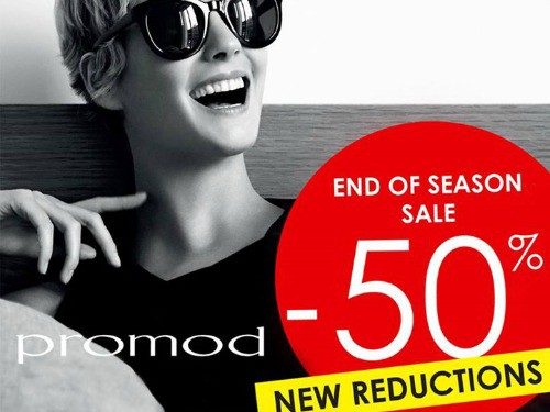 Promod End of Season Sale, 50% OFF, New Reductions!
