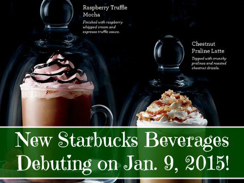 Starbucks is Introducing New Flavors on Jan. 9, 2015!