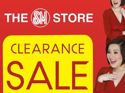 The SM Store Clearance Sale Until Jan. 11, 2015!