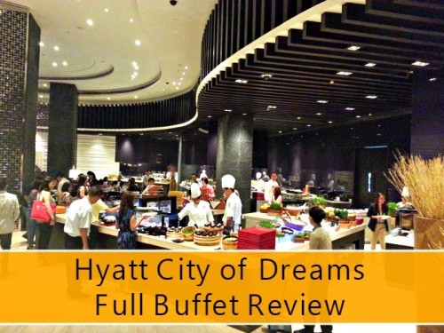 Hyatt City of Dreams Full Buffet Review