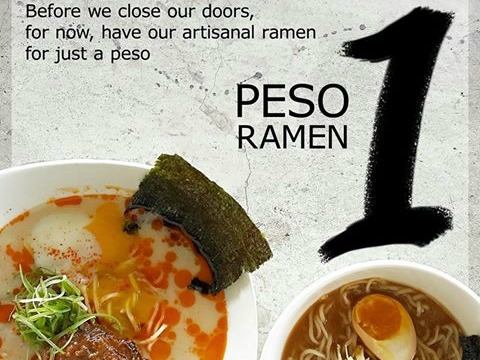 Nomama – One Peso Ramen Until March 31