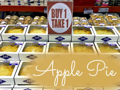 Apple Pie on Buy 1 Take 1 at S&R!