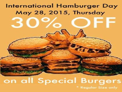 30% OFF All Special Burgers at Burger Avenue