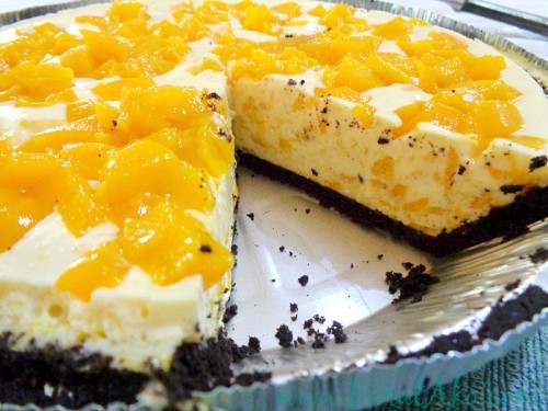 Lazy Recipe: No-Brainer, No-Bake Mango Cheesecake!