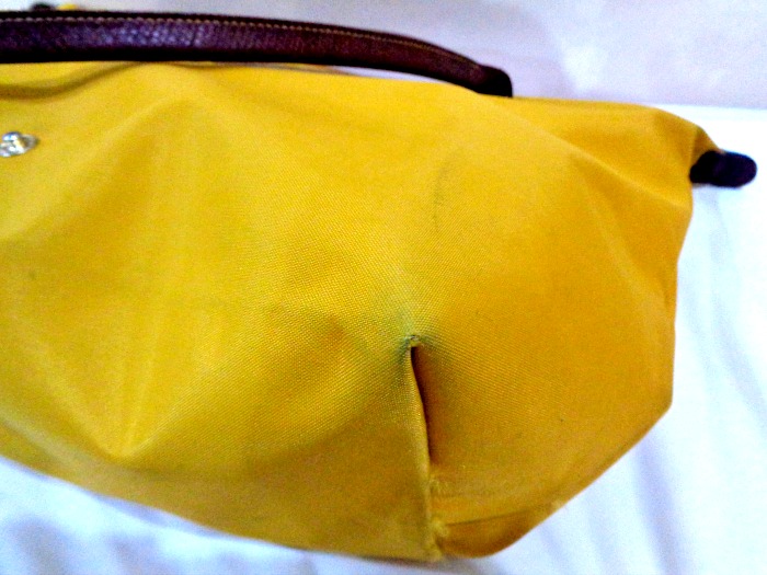 clean longchamp bag