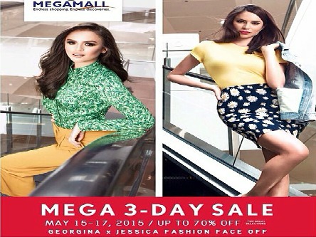 SM Megamall 3-Day Sale on May 15-17, 2015!