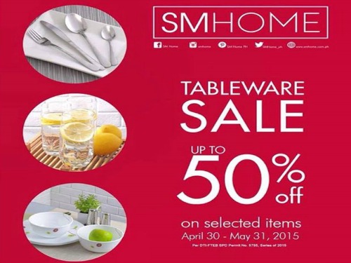 SM Home Tableware Sale Up to 50% OFF!