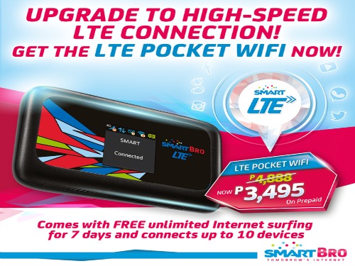 Smart LTE Pocket Wifi Price Drops to P3,495!