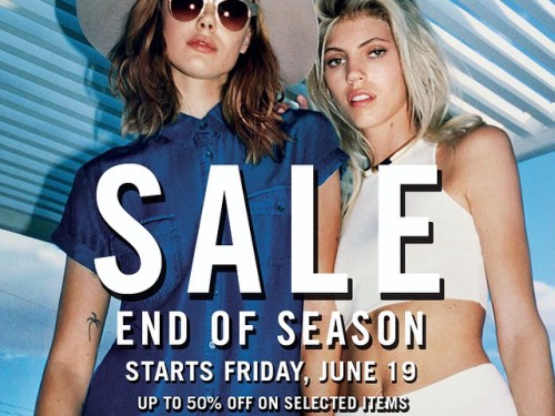 Updated: End of Season Sales – June – July 2015