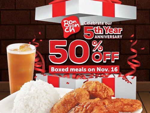 50% OFF BonChon Chicken Today Only!