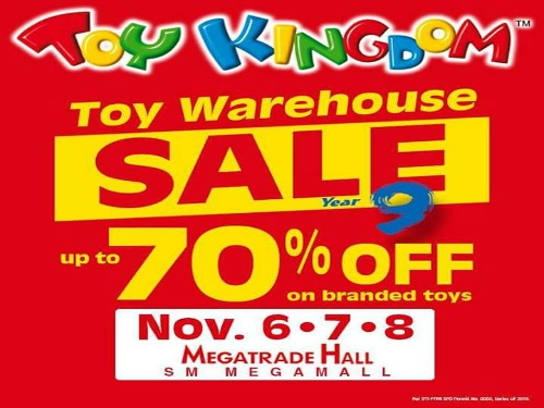 Toy Kingdom Sale at SM Megatrade Hall