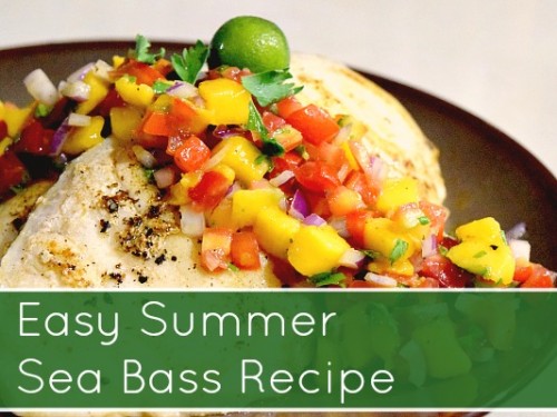 Easy Summer Sea Bass Meal Recipe