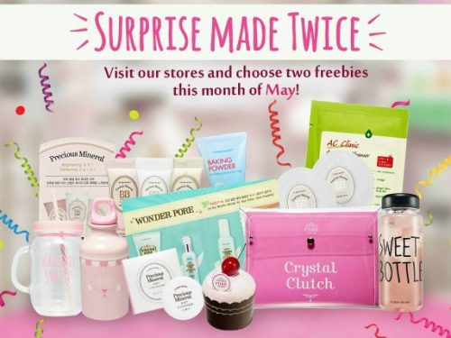 Etude House – Double the Freebies for May!