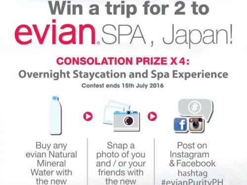 The New Face of Evian + Contest