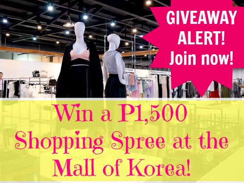 Mall of Korea Opens at Metrowalk + P1,500 GIVEAWAY!