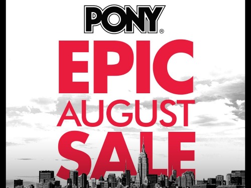 PONY Epic August Sale! 40% OFF ALL REGULAR ITEMS