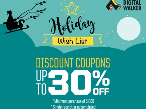 Digital Walker Holiday Wish List Promo + FitBit Price Drop!