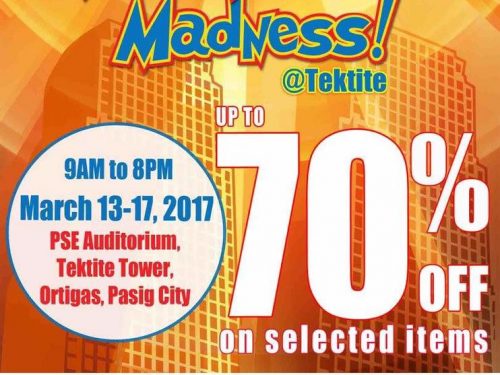 Summer Markdown Madness, March 13 – 17, 2017!