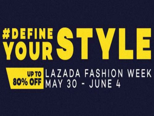 Lazada Define Your Style Fashion Sale: May 30 – June 4