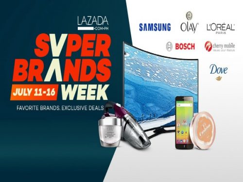Lazada SUPER BRANDS WEEK SALE Flash Sale Weekend List!