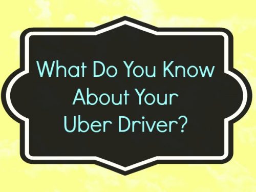 What Do You Know About Your Uber Driver? #KayoRinPo