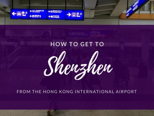 How to Go to Shenzhen from the Hong Kong Airport