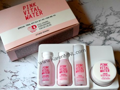 Etude House Pink Vital Water Kit Review