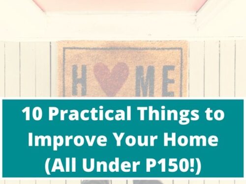 10 Practical Things to Improve Your Home (All Under P150!)