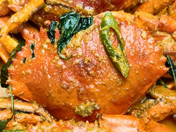 Curry Crab with Crab Fat! Crab Dreams are Made of These!